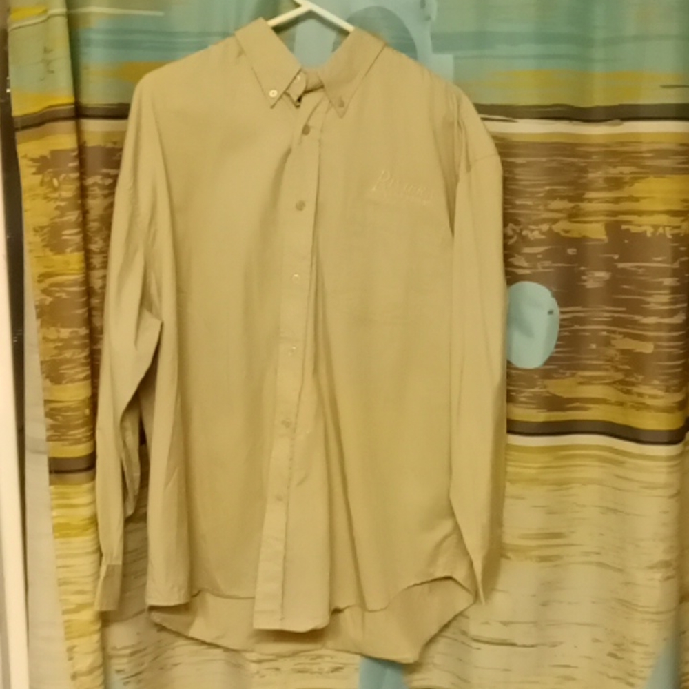 Vintage Riviera casino and hotel button down shirt